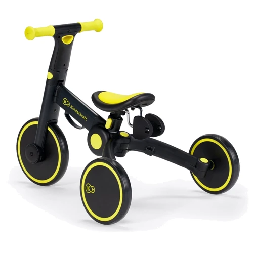 Трехколесный велосипед беговел 3 в 1 Kinderkraft 4TRIKE Black Volt (KR4TRI00BLK0000) фото 6