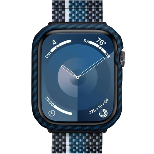 Чехол для Apple Watch Pitaka Air Case Black/Blue for Apple Watch 45mm (KW2301A): Тип аксессуара защитный чехол