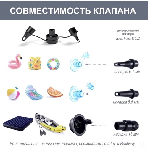 Насос Насос Intex (30 см) (68612): Принцип дії насосу Ручной