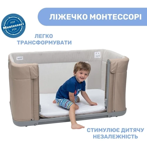 Дитяче ліжечко 3 в 1 Chicco Next2Me Forever (8058664167623): Колеса 4 колеса