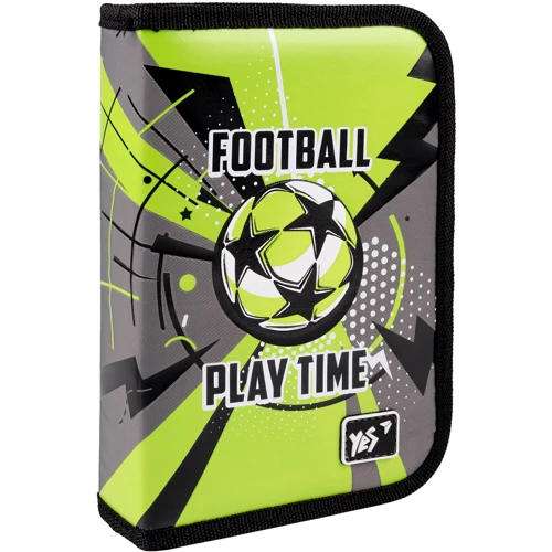 Пенал жорсткий YES одинарний без клапана Football HP-03 (533569)