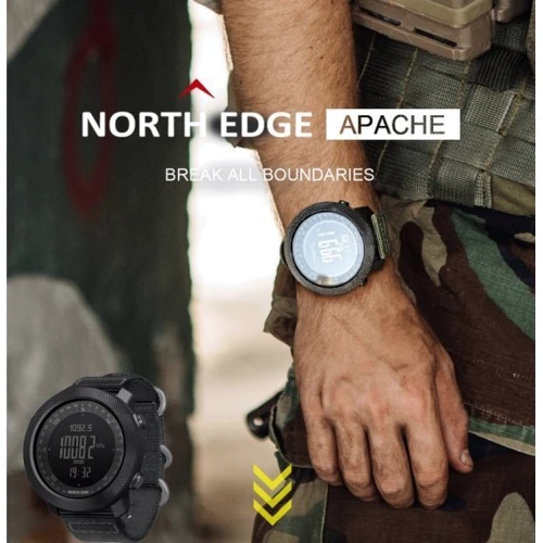 Наручные часы North Edge Apache Rubber (1722): Стиль Спортивный