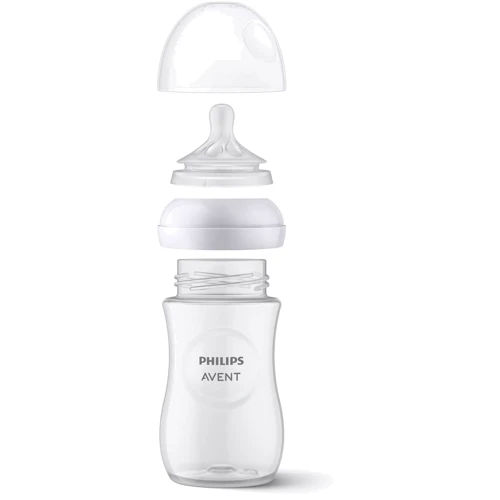 Соска силиконовая Philips AVENT Natural 6мес+ Природный поток быстрый поток 2шт. (SCY965/02) фото 4