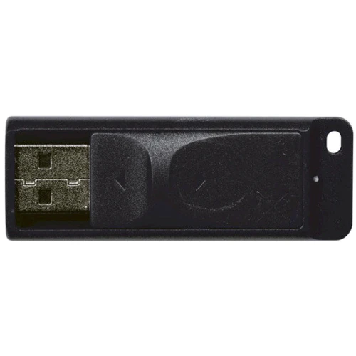 USB-флешка Verbatim 32GB Slider USB 2.0 Black (98697): Объем памяти 32 GB