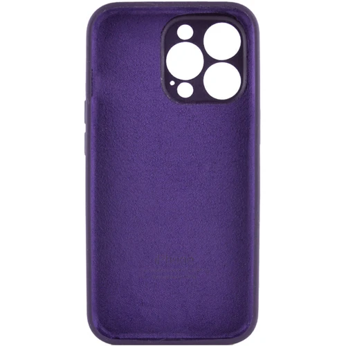 Чехол для iPhone Mobile Case Silicone Case Full Camera Protective Elderberry for iPhone 14 Pro Max: Тип чехла накладка на заднюю часть