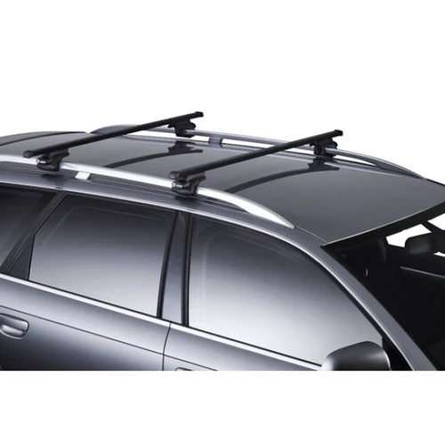 Thule TH-757 SquareBar на дах з рейлінгами фото 4