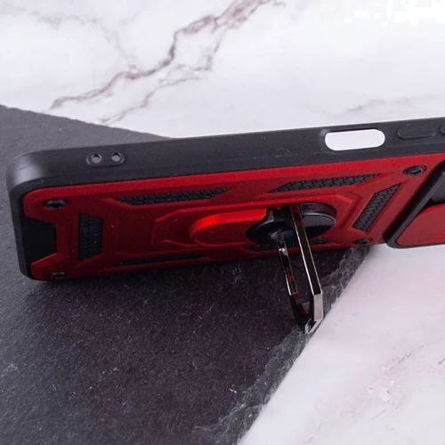 Аксесуар для смартфона Mobile Case Camshield Serge Ring Red для Samsung A035 Galaxy A03: Сумісність Samsung A035 Galaxy A03