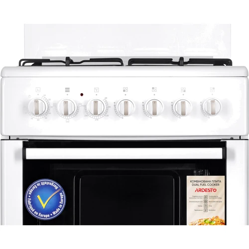 Плита комбинированная Ardesto FSC-F6060AW: Объем духовки, л 64
