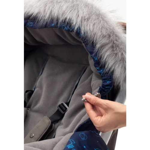 Тренд Флис ДоРечі Космос с опушкой (2059 O)