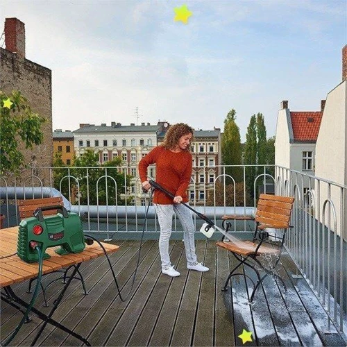 Минимойка высокого давления Bosch EasyAquatak 100 (06008A7E00): Производительность (л/ч) 300