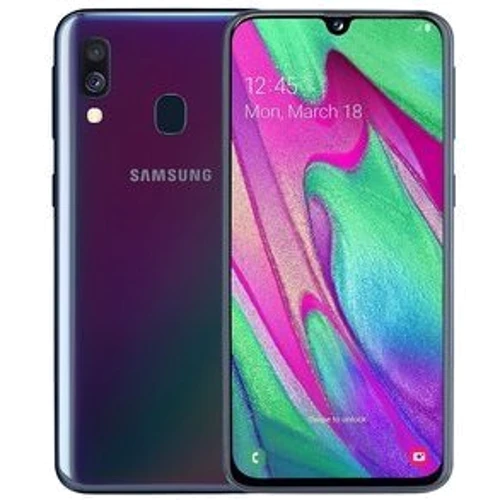 Смартфон Samsung Galaxy A40 2019 4/64GB DUAL Black A405F Approved