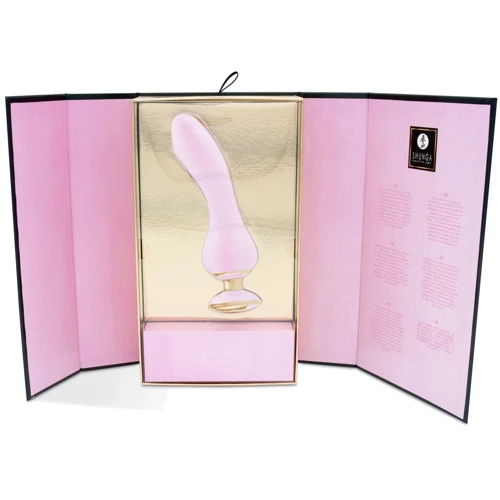 Вибратор для точки G Shunga Sanya Light Pink, гибкий ствол
