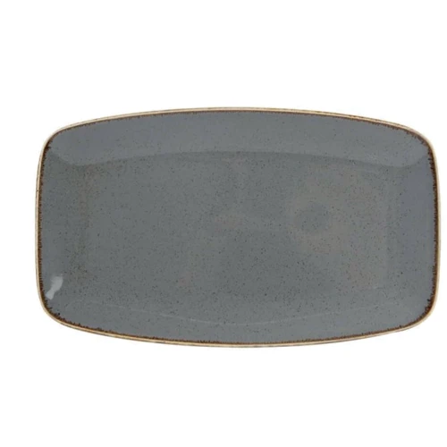 Блюдо прямоугольное Porland Seasons Dark Gray 310х180 мм (213-118331.DG): Тип Блюдо