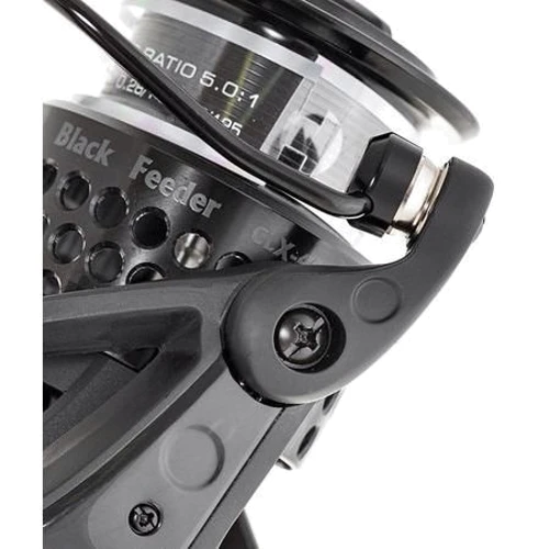 Катушка рыболовная Катушка Okuma Custom Black Feeder CLX-55F 7+1BB 4.5:1