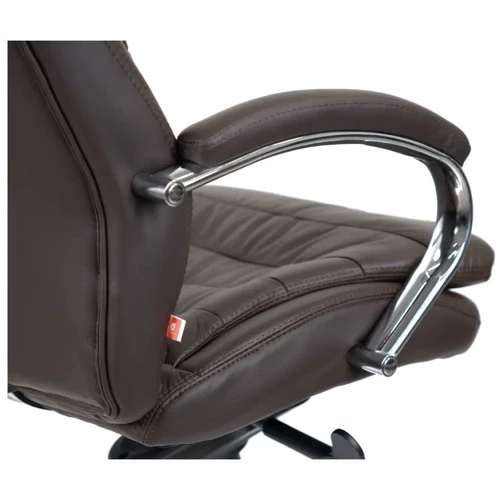 Офісне крісло Аклас Валенсія MB XY-7340 Коричневий (Шкіра) LC-K dark brown) (00161484)