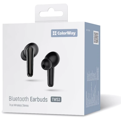 Навушники ColorWay TWS-3 Earbuds Black (CW-TWS3BK) фото 5