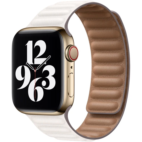 Аксесуар для Watch Apple Leather Link Chalk Size S / M (MJKD3) for Apple Watch 38 / 40mm