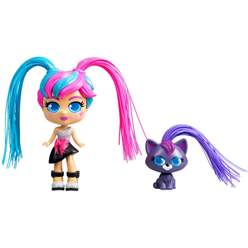 Игровой набор с куклой и питомцем Curligirls - Модница Милли и Вог 82097