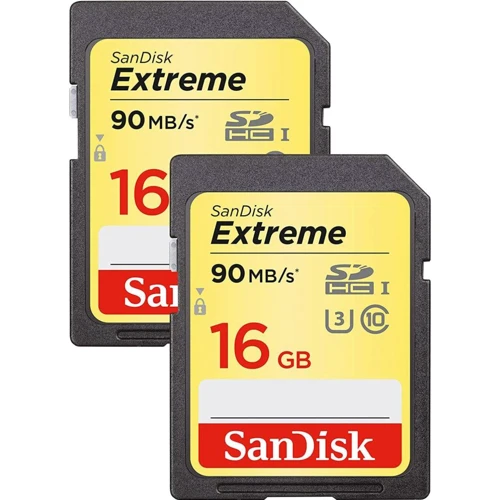 Карта пам'яті SanDisk 2x16GB SDXC class 10 UHS-1 (SDSDXNE-016G-GNCI2)