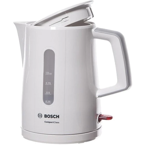 Электрочайник Bosch TWK 3A051: Покрытие нагревательного элемента (материал) нержавеющая сталь