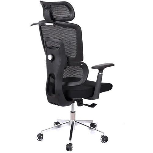 Кресло АКЛАС Арктик BL R-SR LVB-308 Black OS-3000 Black Черное (00144002): Материал корпуса Металл, Пластик, Дерево