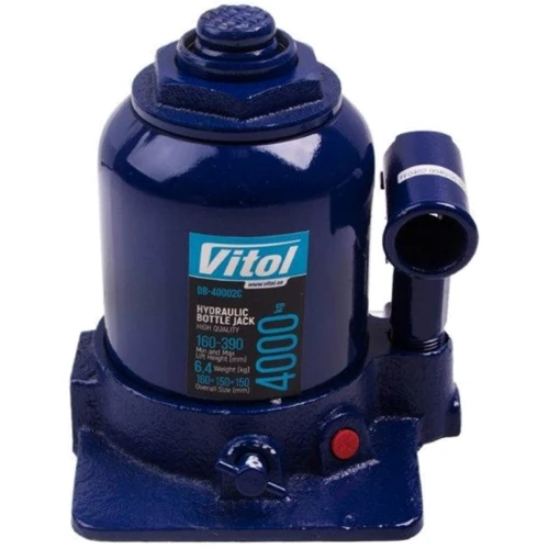 Гидравлический бутылочный домкрат Vitol ДБ-40002Ц
