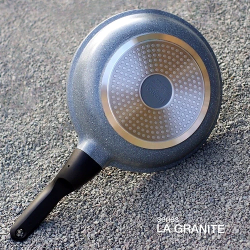 Сковорода Fissman La granite со съемной ручкой 24x5.6 см (4625): Материал ручки Бакелит