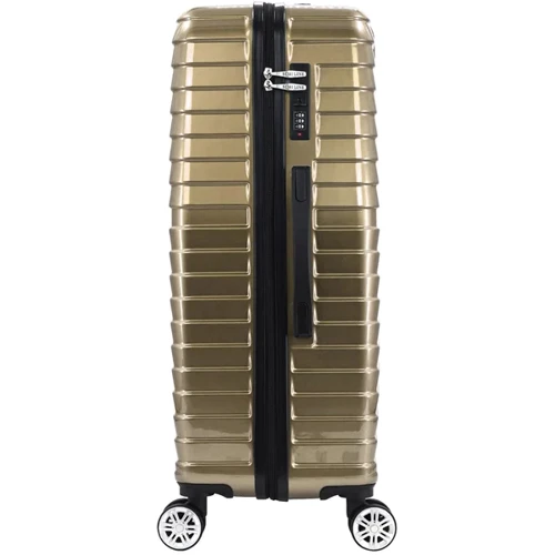 Чемодан Semi Line 24" (M) Gold (T5763-2): Фактура Глянцевая, Гладкая