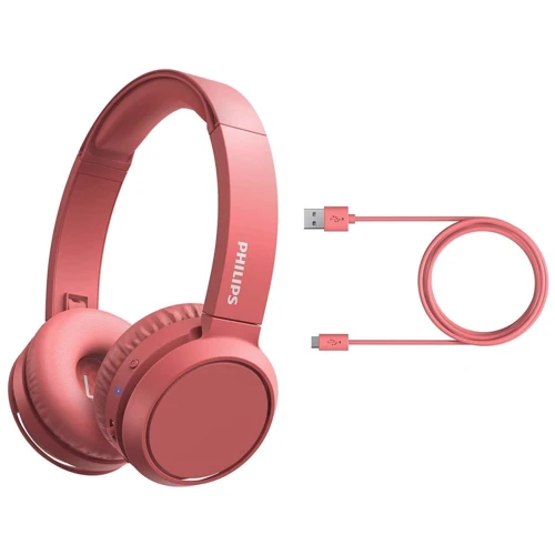 Наушники Philips TAH4205RD Red: Чувствительность (дБ) 110