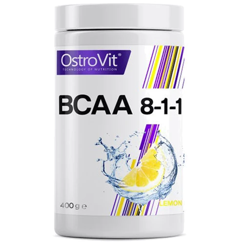 Аминокислота для спорта OstroVit BCAA 8-1-1 400g lemon