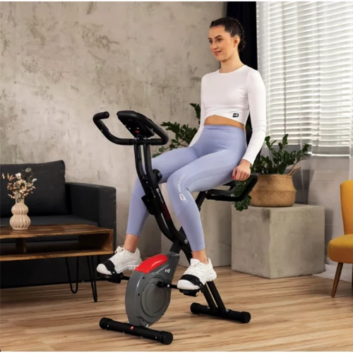 Велотренажер Hop-Sport HS-3030X Apeks X-Bike серый (5902308232525)