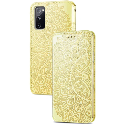 

Mobile Case Getman Mandala Pu Yellow for Samsung G780 Galaxy S20 FE/G781 Galaxy S20 Fe 5G