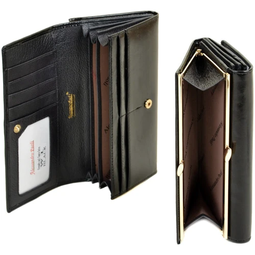 Женский кошелек Alessandro Paoli черный (29305 black): Страна производитель Китай
