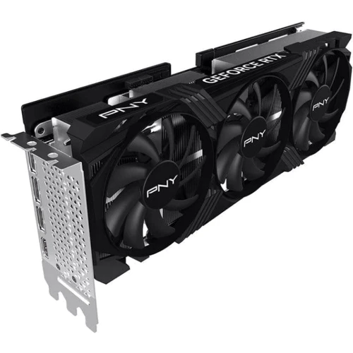 Видеокарта PNY RTX 4070 Ti SUPER VERTO OC 16GB GDDR6X (VCG4070TS16TFXPB1-O): Разрядность шины памяти, бит 256