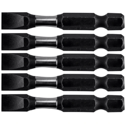 Біти Neo Tools набір 5шт 1/4" ударні SL8х50мм сталь S2: Виробник NEO Tools