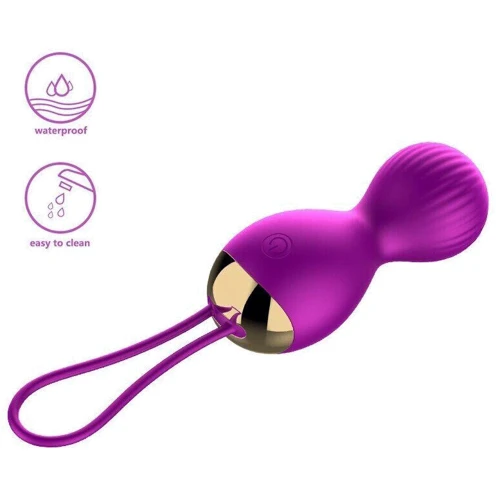 Вагинальные шарики с вибрацией и с пультом ДУ FOX - Vibrating Silicone Kegel Balls USB