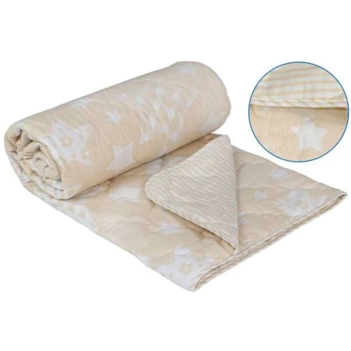 Одеяло Руно 140x205 хлопок Beige star (321.02ХБУ_Beige star)