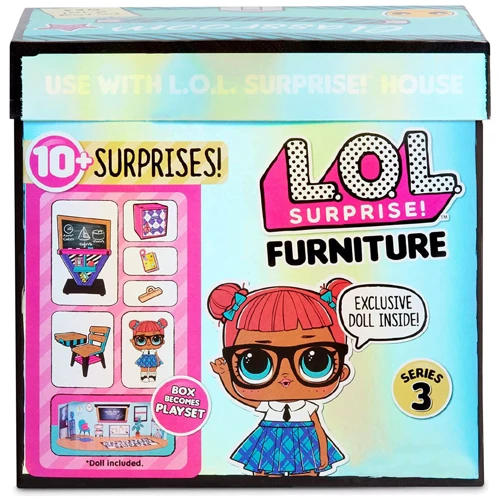 Ігровий набір з лялькою L.O.L. SURPRISE! серії "Furniture" S2 - КЛАС розумниця 570028: Вік від 3 років