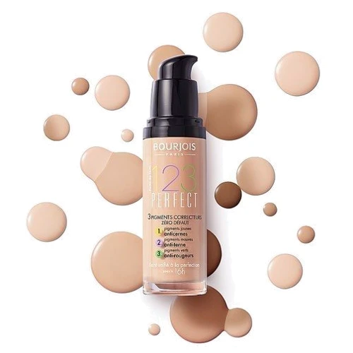 Bourjois 123 Perfect Harmony №55 Dark beige Тональный крем 30 ml: Вид Тональные средства