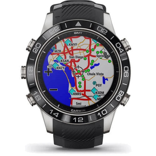 Смарт-часы Garmin MARQ Aviator Performance Edition (010-02567-10): Сенсорный экран нет