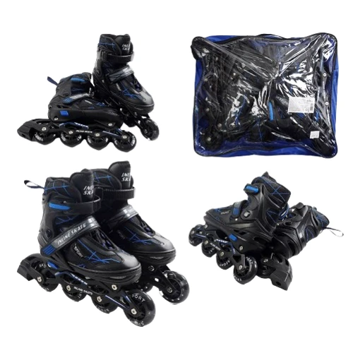 Раздвижные ролики Best Roller колеса PU 91070-L (39-43) Синие
