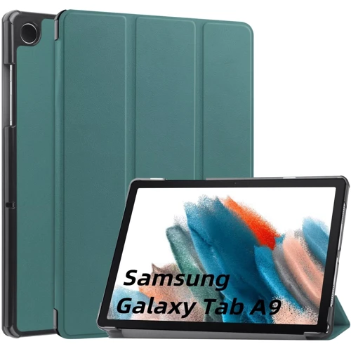 Аксесуар для планшетних ПК BeCover Smart Case Dark Green для Samsung X115 Galaxy Tab A9 (709907): Сумісність X115 Galaxy Tab A9