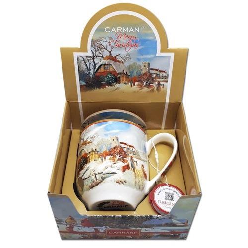 Кружка Carmani с подставкой Снежная хижина 600 ml (219-9781): Производитель Carmani