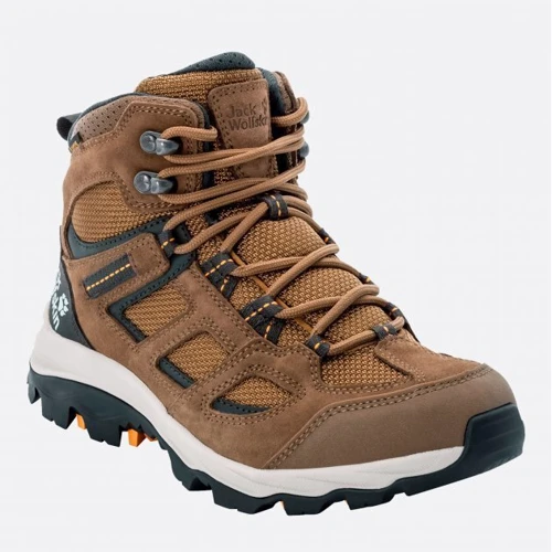 Ботинки Jack Wolfskin Vojo 3 Texapore Mid W 4042471-5238 38.5 коричневые натуральная замша демисезон фото 1