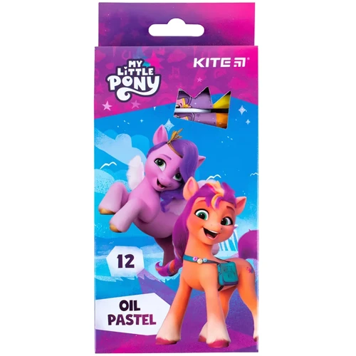 Пастель олійна Kite My Little Pony 12 кольорів (LP24-071)