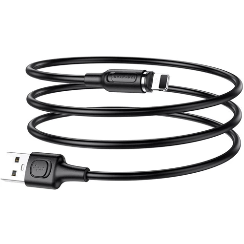 Кабель Borofone USB Cable to Lightning Amiable 1m Black (BX41): Довжина 1 м