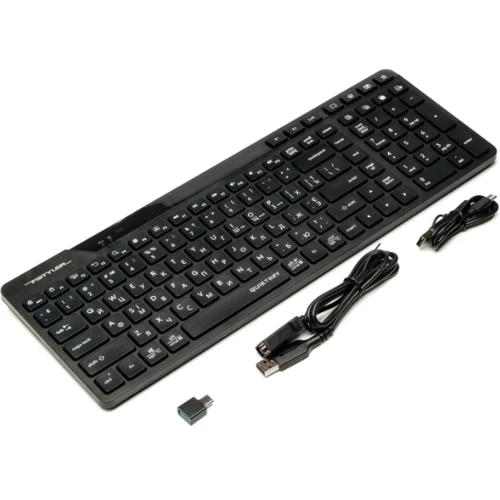 Клавіатура A4Tech Fstyler FBK27C AS Black: Тип клавіатури стандартная