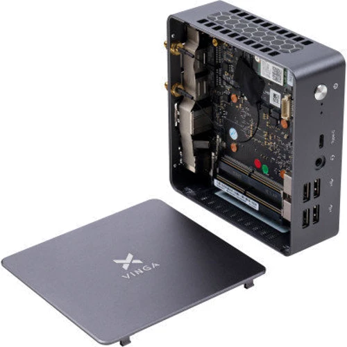 Персональный компьютер (ПК) Vinga Mini PC V665 (V6651255U): Предустановленная ОС без ОС