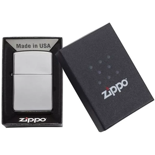 Запальничка Zippo High Polish Chrome (250) фото 4