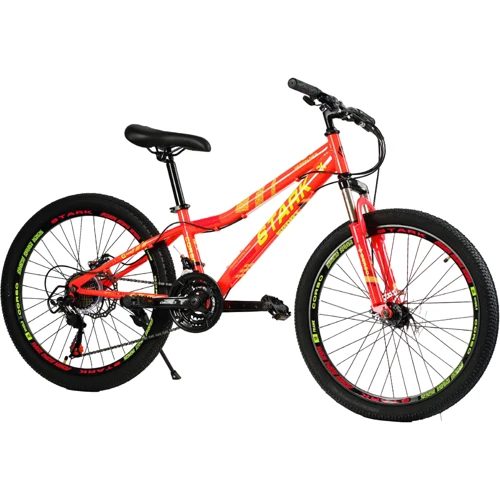 Велосипед спортивный Corso STARK 24", рама 12", розовый (SK - 24797): Материал рамы сталь